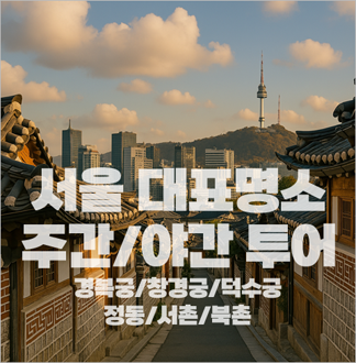 [서울]덕수궁 창경궁 경복궁 주간/...